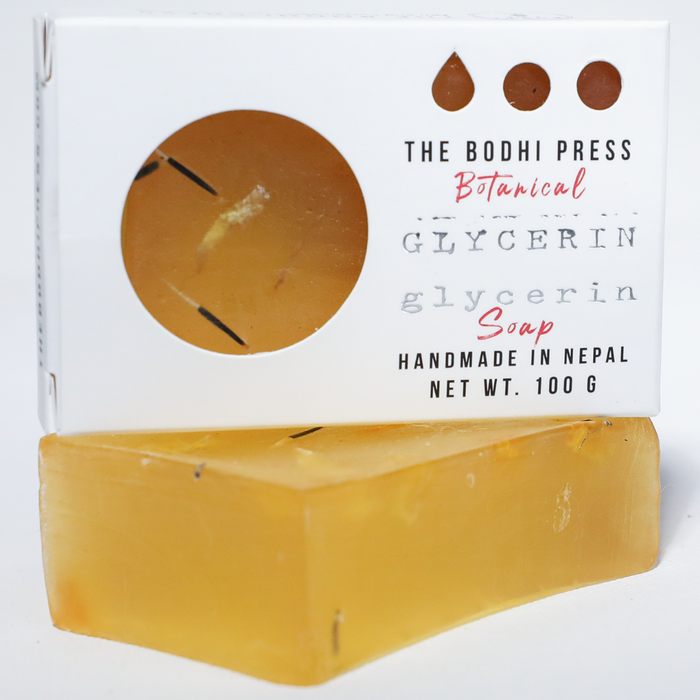 Glycerin Marigold Botanical Soap I Clear Soap I Handmade Face and Body Soap