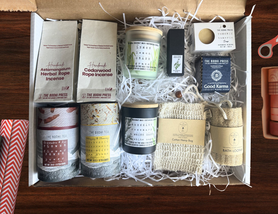 Curated Gift Sets I Self-Care Gift Sets | Natural Wellness Gifts I Boxed Gift Set