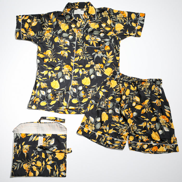 Silk Cotton Pajama Set – Luxurious Handmade Sleepwear for Effortless Elegance