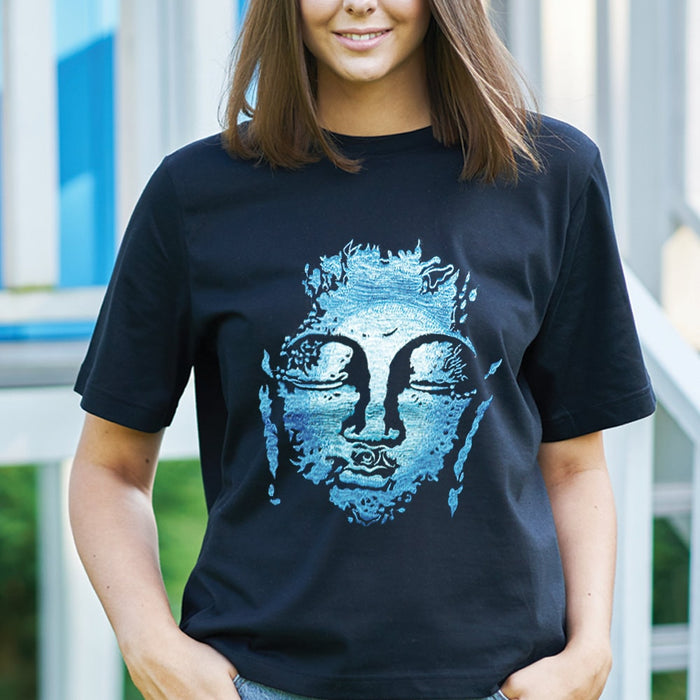 Embroidery Zen Pattern T-Shirt I 100% Cotton T-shirts I Earthy Tones