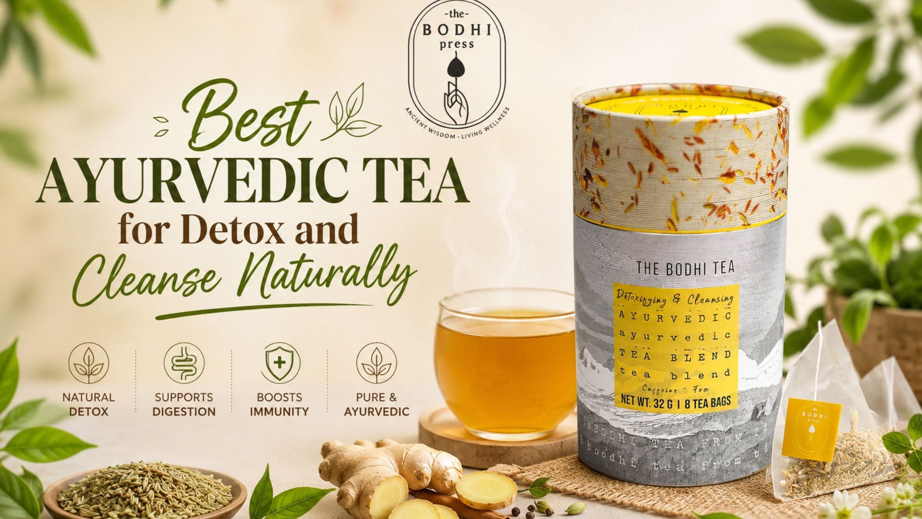 Best Ayurvedic Tea for Detox and Cleanse Naturally