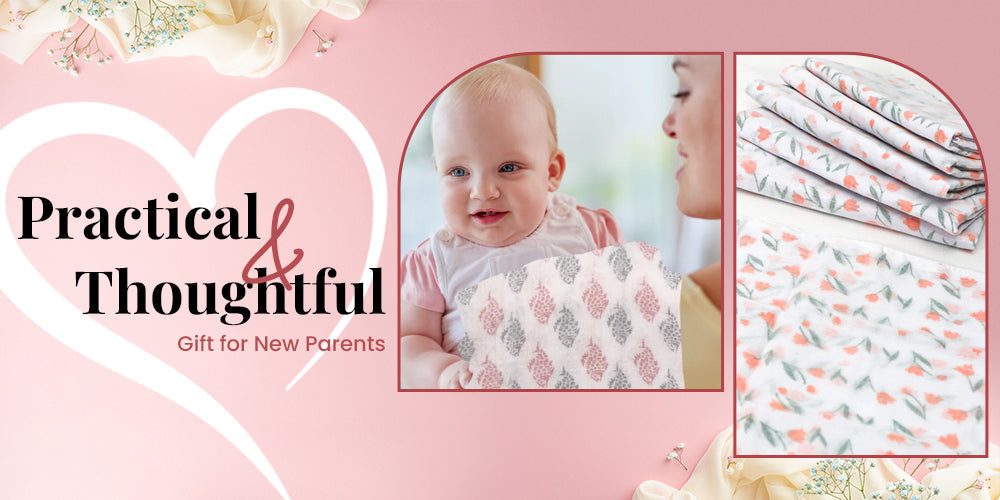 Organic Baby Burp Cloths: Practical and Thoughtful Gift for New Parents