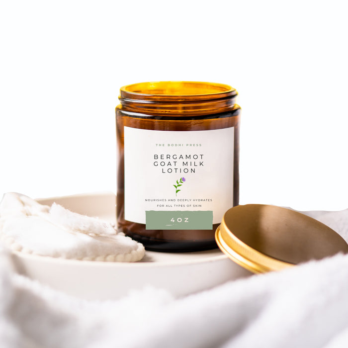 Goat Milk & Honey Lotion — Sandalwood or Bergamot