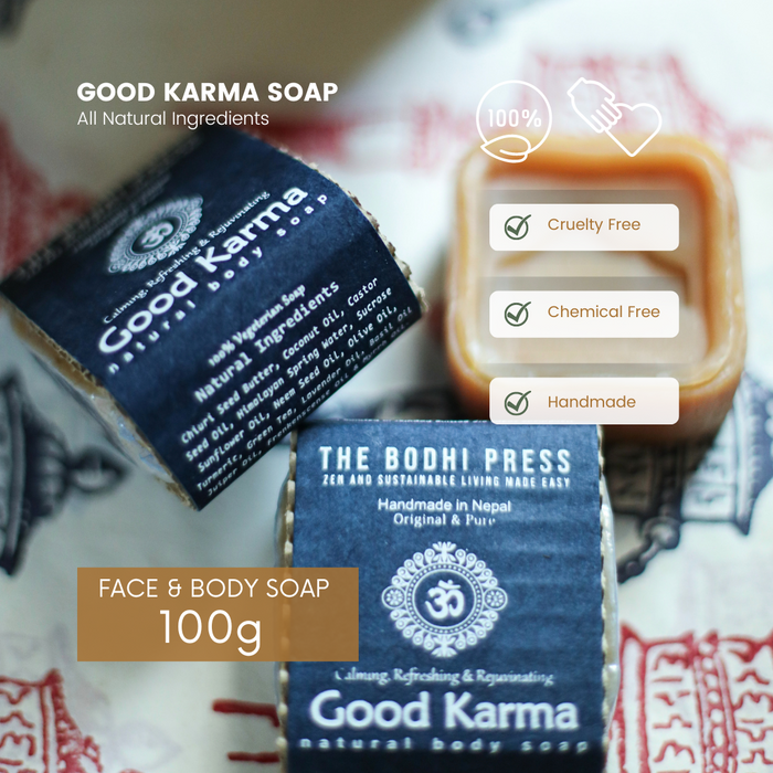 Herbal Good Karma Soap I Handmade All Natural Soap