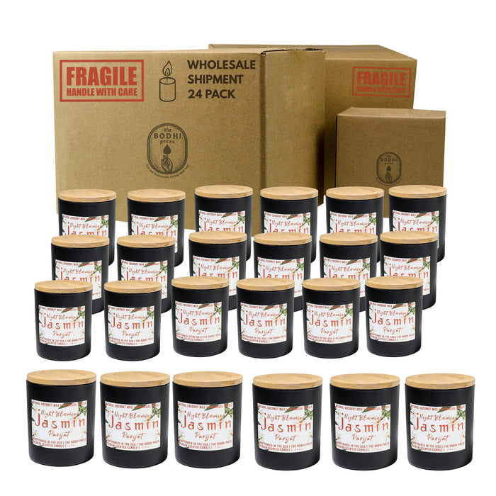 Bulk Order Hand-Poured Coconut Wax Candles – 12 Unit I 24 Unit Per Scent