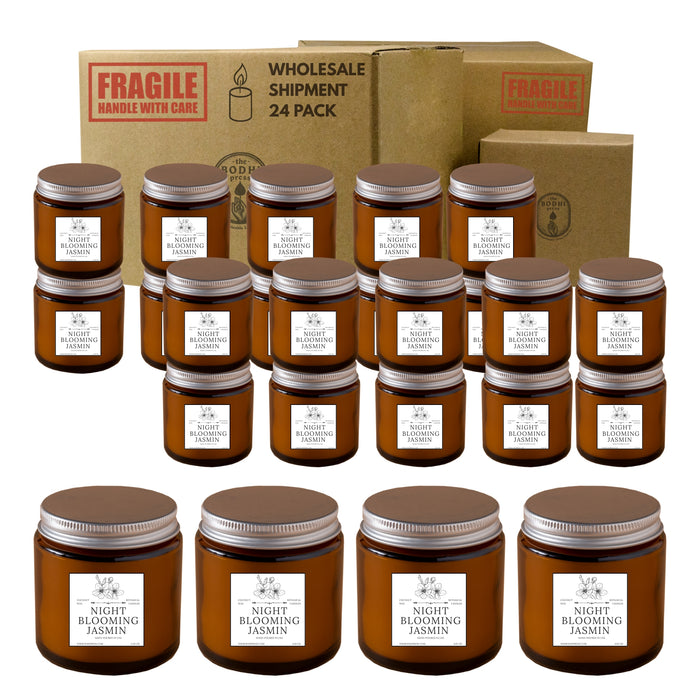 Bulk Order Hand-Poured Coconut Wax Candles – 12 Unit I 24 Unit Per Scent