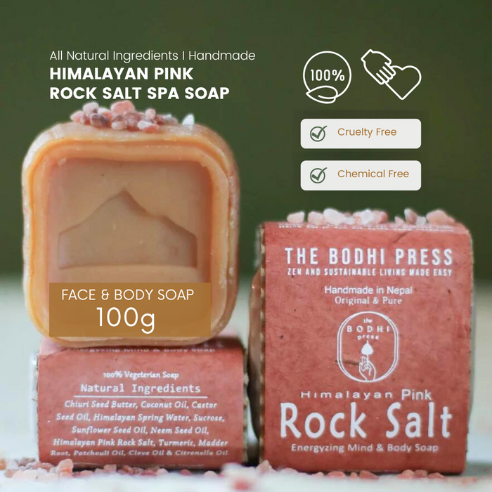 Himalayan Pink Rock Salt Soap