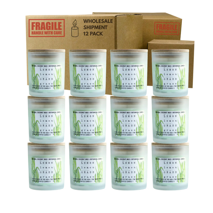 Bulk Order Hand-Poured Coconut Wax Candles – 12 Unit I 24 Unit Per Scent