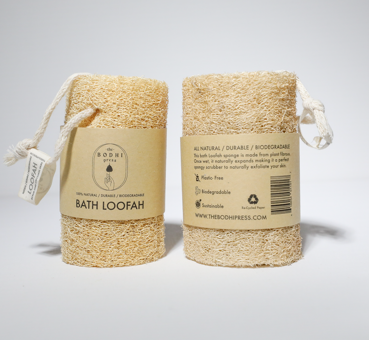 Plant Based Bath Loofah Sponge I 100% Bio-Degradable Luffa I Multi Pack