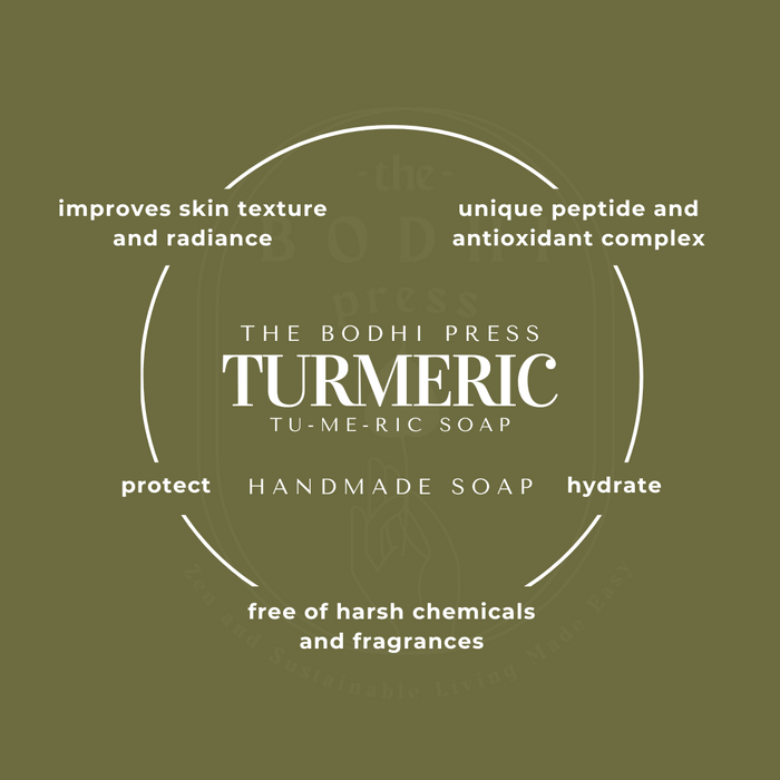Turmeric Soap (TU-ME-RIC) Handmade Beauty Soap