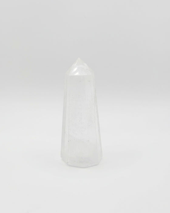 Clear Quartz Crystal Tower | Natural Healing Crystal Obelisk for Meditation, Energy & Protection