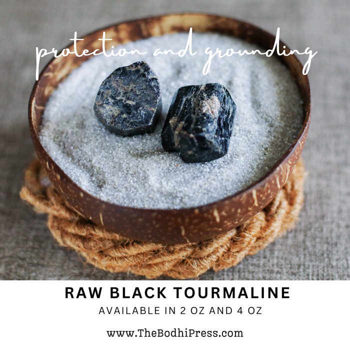 Black Tourmaline Crystals I Rough Raw Himalayan Natural Stones