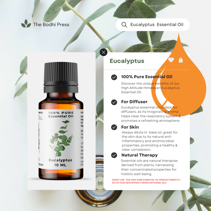 Eucalyptus - 10ML 100% Pure Essential Oil