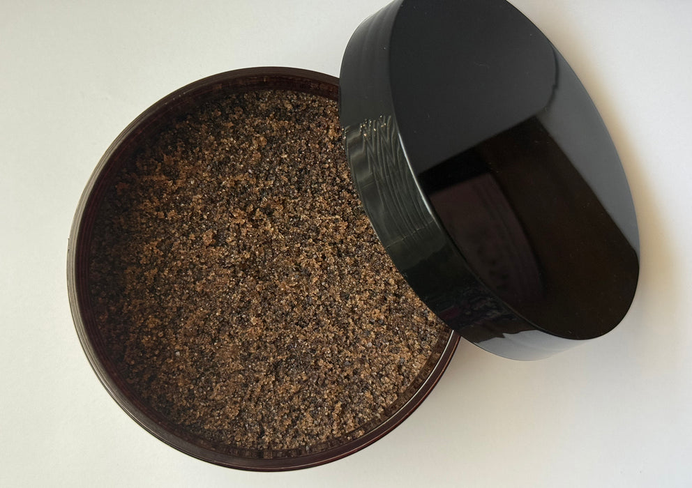 Body Scrub, Natural Sugar + Coconut I Exfoliating Moisturizing Body Polish I 8 OZ