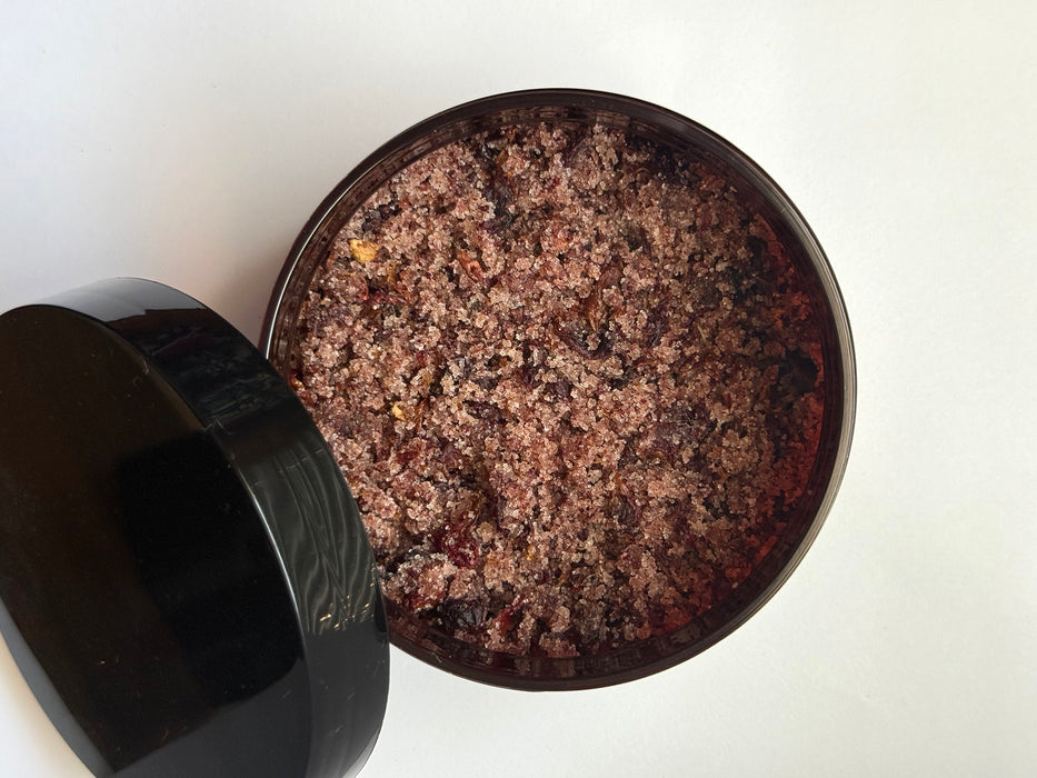 Body Scrub, Natural Sugar + Coconut I Exfoliating Moisturizing Body Polish I 8 OZ