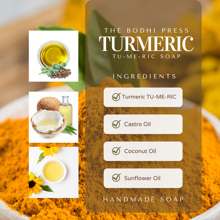 Turmeric Soap (TU-ME-RIC) Handmade Beauty Soap